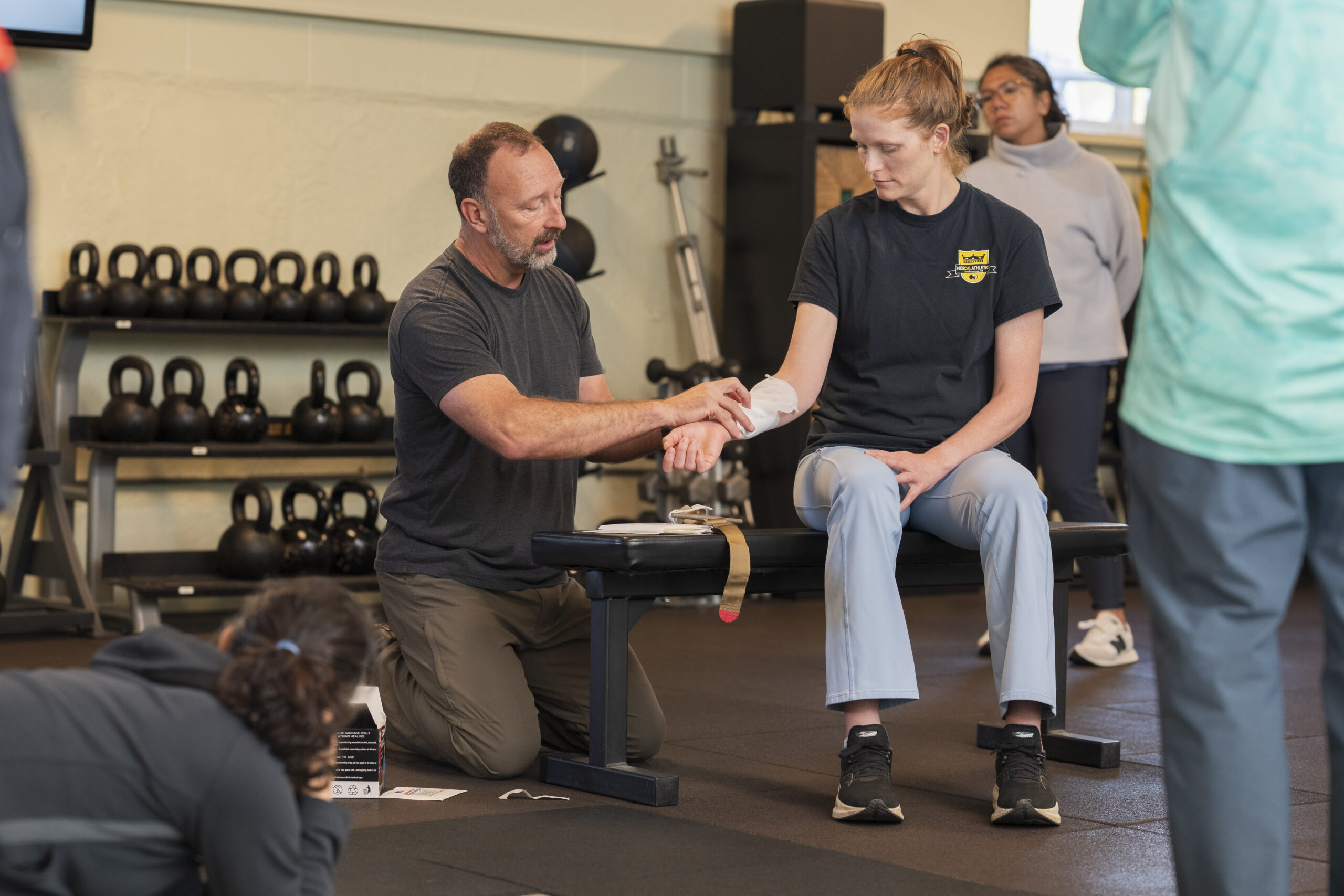 PRAXIS Fundamentals student practicing